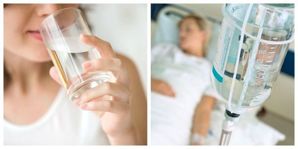 Способы восстановления водно-солевого баланса